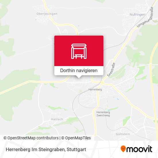 Herrenberg Im Steingraben Karte