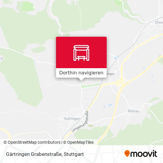 Gärtringen Grabenstraße Karte