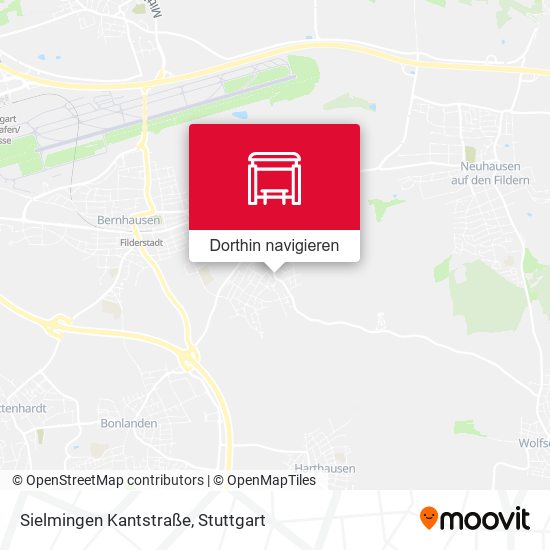 Sielmingen Kantstraße Karte