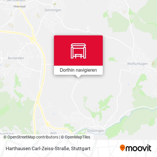 Harthausen Carl-Zeiss-Straße Karte
