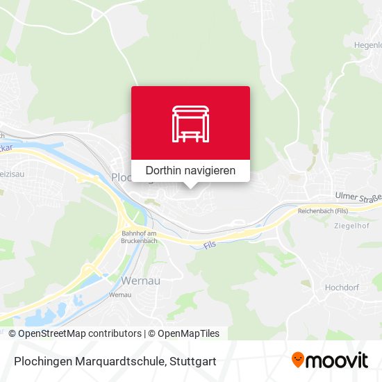 Plochingen Marquardtschule Karte