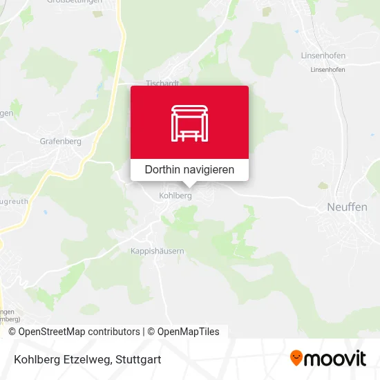 Kohlberg Etzelweg Karte