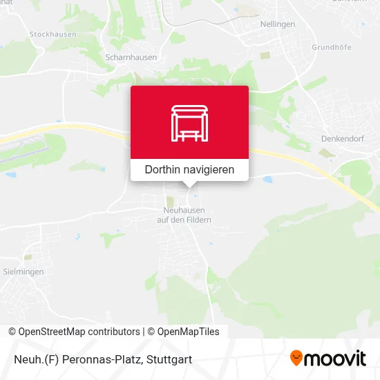 Neuh.(F) Peronnas-Platz Karte