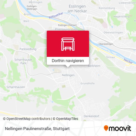 Nellingen Paulinenstraße Karte