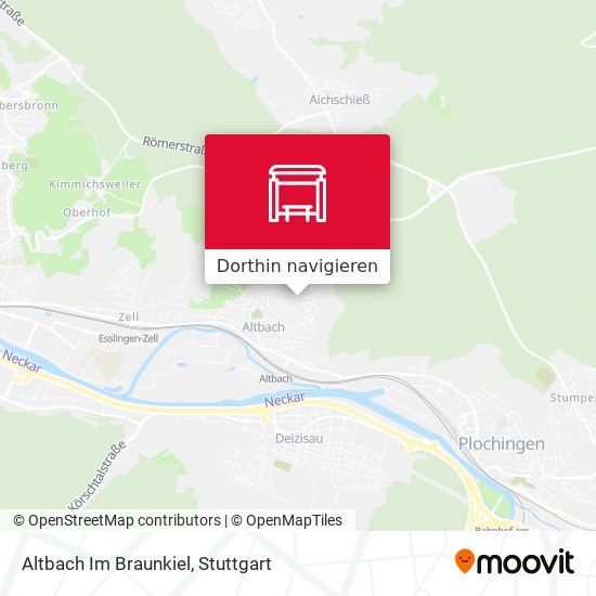 Altbach Im Braunkiel Karte