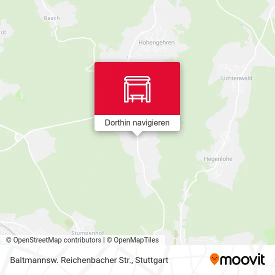 Baltmannsw. Reichenbacher Str. Karte