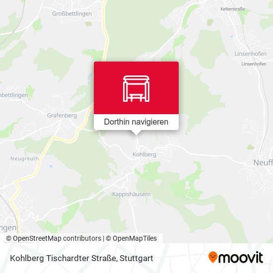 Kohlberg Tischardter Straße Karte