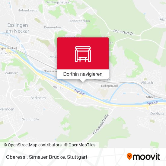 Oberessl. Sirnauer Brücke Karte