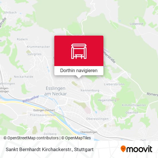 Sankt Bernhardt Kirchackerstr. Karte