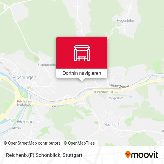 Reichenb.(F) Schönblick Karte