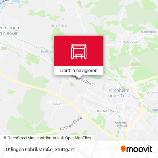 Ötlingen Fabrikstraße Karte