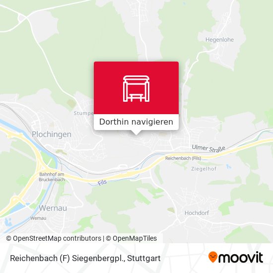 Reichenbach (F) Siegenbergpl. Karte