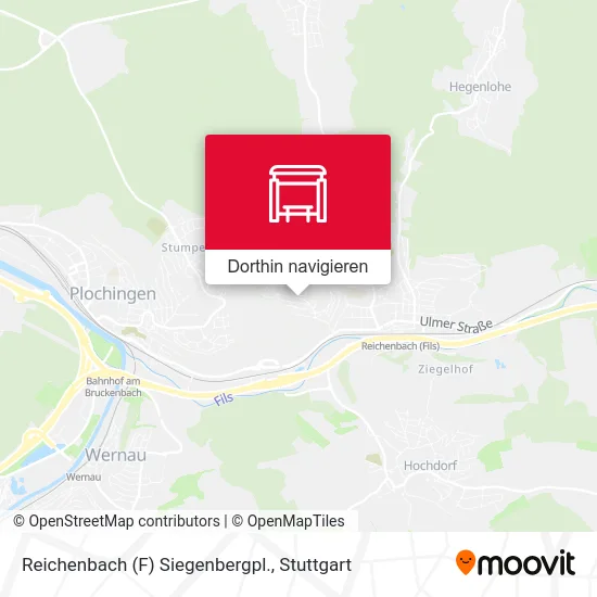 Reichenbach (F) Siegenbergpl. Karte