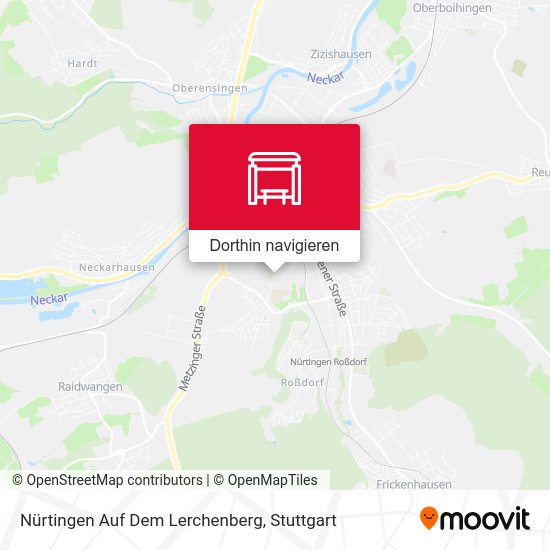 Nürtingen Auf Dem Lerchenberg Karte