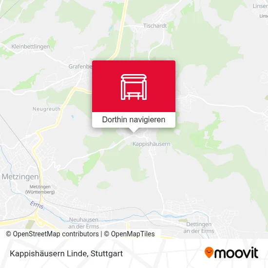 Kappishäusern Linde Karte