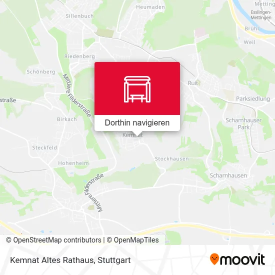 Kemnat Altes Rathaus Karte