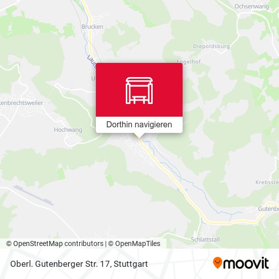 Oberl. Gutenberger Str. 17 Karte