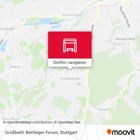 Großbettl. Bettlinger Forum Karte