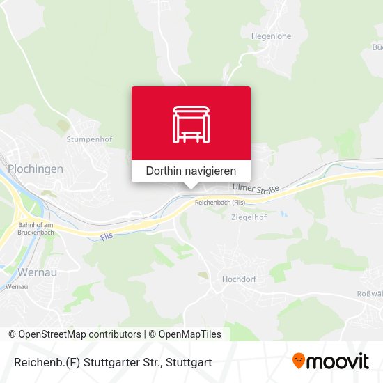 Reichenb.(F) Stuttgarter Str. Karte