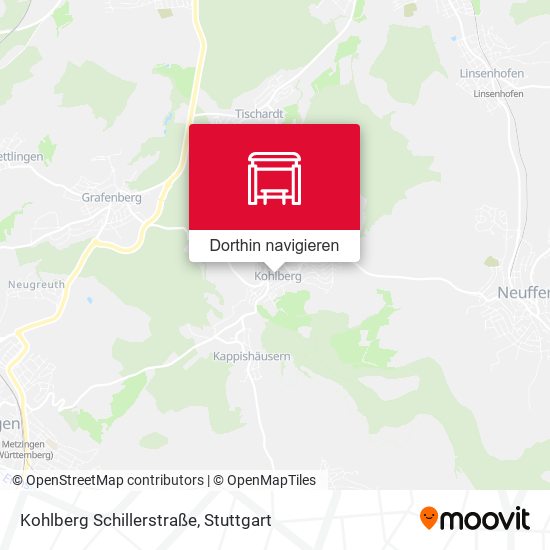 Kohlberg Schillerstraße Karte