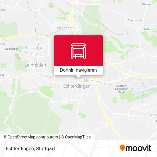 Echterdingen Karte
