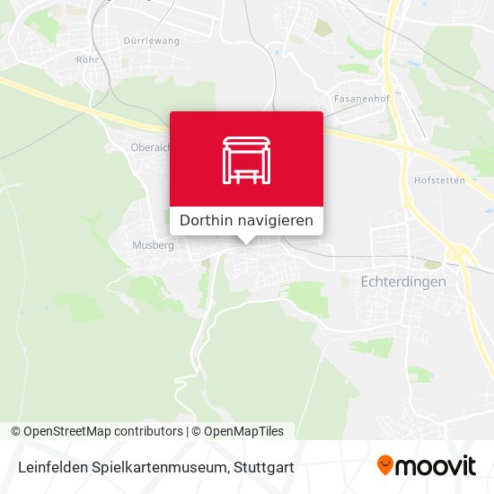 Leinfelden Spielkartenmuseum Karte