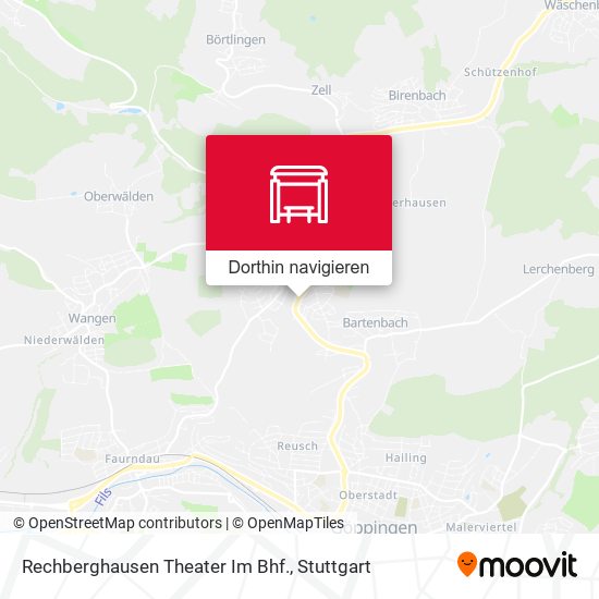 Rechberghausen Theater Im Bhf. Karte