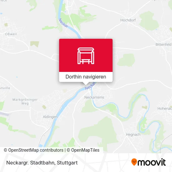 Neckargr. Stadtbahn Karte