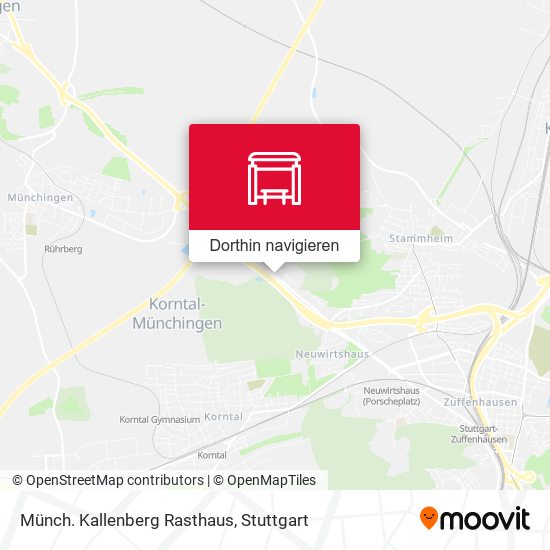 Münch. Kallenberg Rasthaus Karte