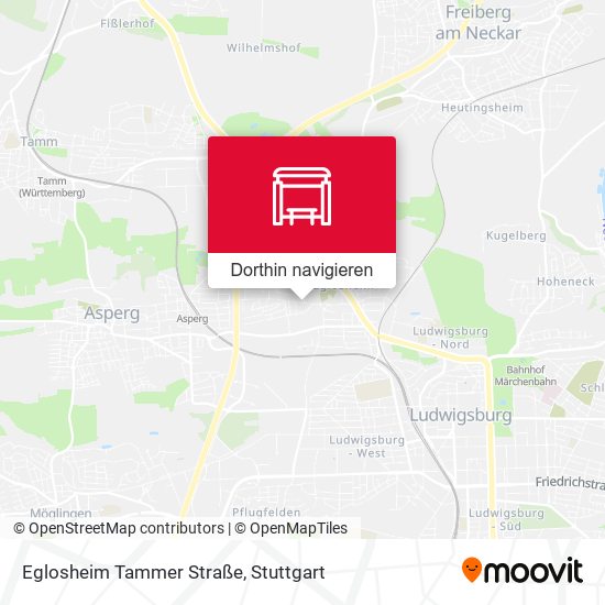 Eglosheim Tammer Straße Karte