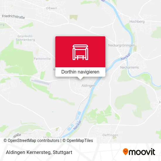 Aldingen Kernersteg Karte