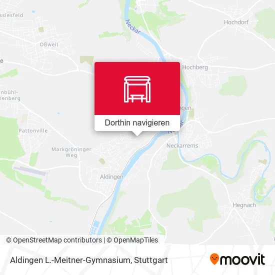 Aldingen L.-Meitner-Gymnasium Karte