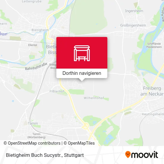 Bietigheim Buch Sucystr. Karte