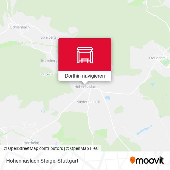 Hohenhaslach Steige Karte