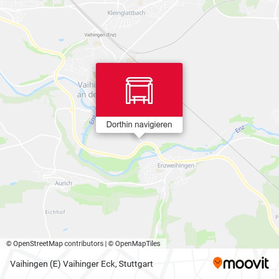 Vaihingen (E) Vaihinger Eck Karte