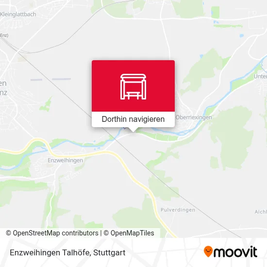 Enzweihingen Talhöfe Karte
