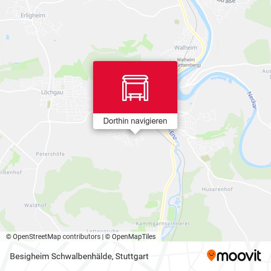 Besigheim Schwalbenhälde Karte
