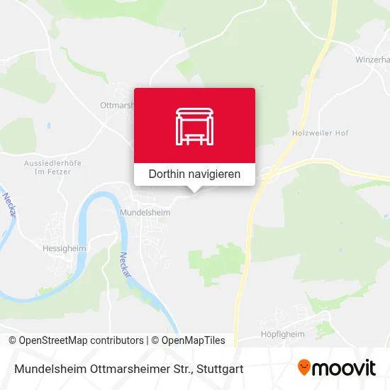 Mundelsheim Ottmarsheimer Str. Karte