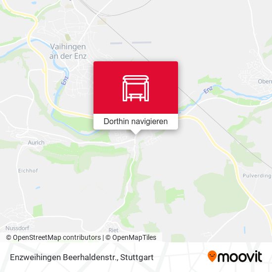 Enzweihingen Beerhaldenstr. Karte
