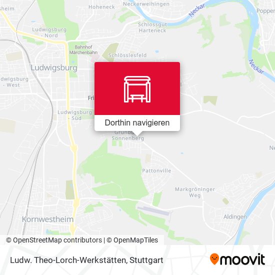 Ludw. Theo-Lorch-Werkstätten Karte