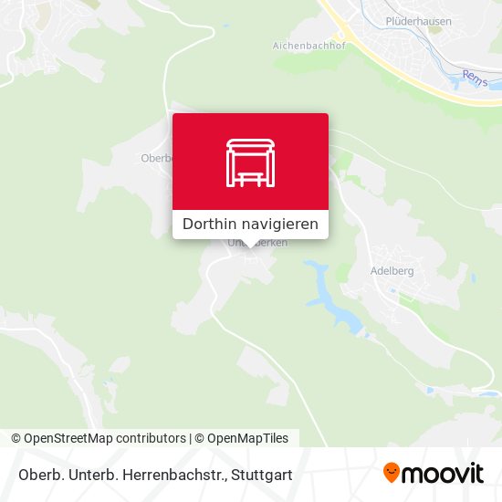 Oberb. Unterb. Herrenbachstr. Karte