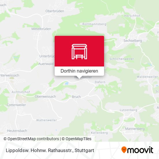 Lippoldsw. Hohnw. Rathausstr. Karte