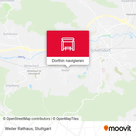 Weiler Rathaus Karte