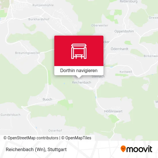 Reichenbach (Wn) Karte