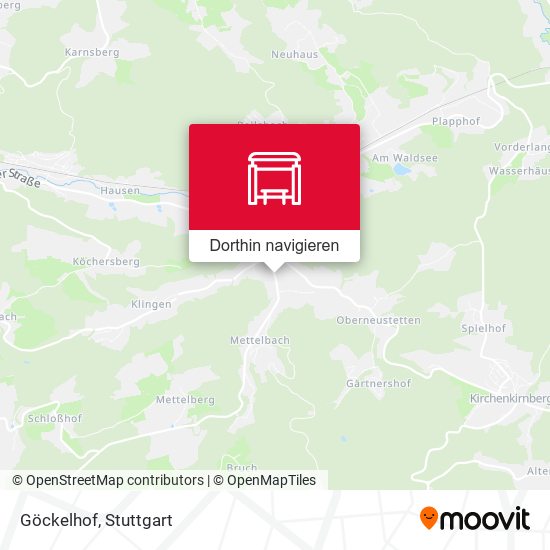 Göckelhof Karte