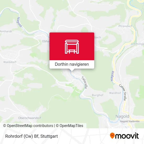 Rohrdorf (Cw) Bf Karte