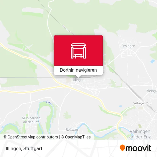 Illingen Karte