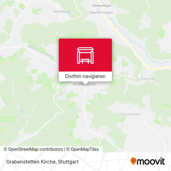 Grabenstetten Kirche Karte