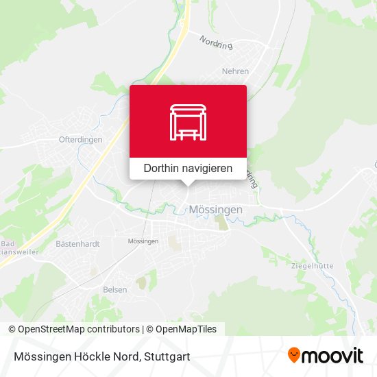 Mössingen Höckle Nord Karte