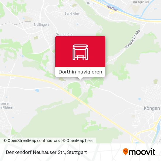 Denkendorf Neuhäuser Str. Karte